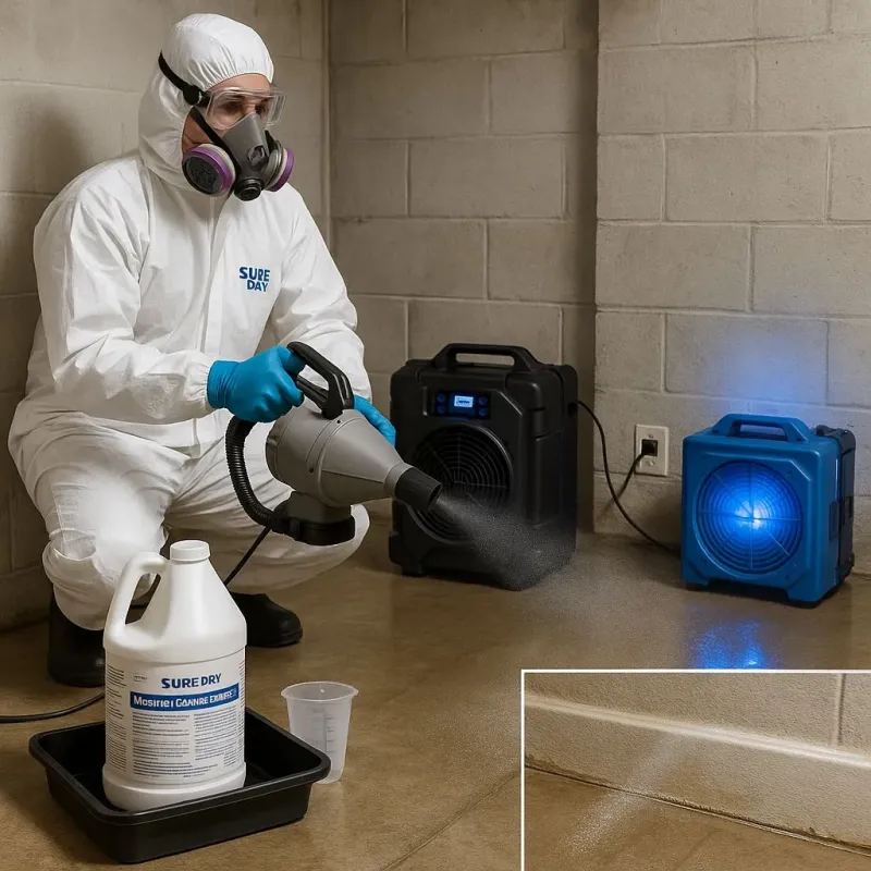 Sanitization and Odor Removal process in Pottstown, PA