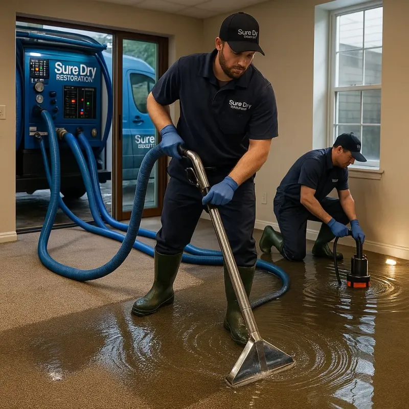 Water Extraction and Removal process in Pottstown, PA